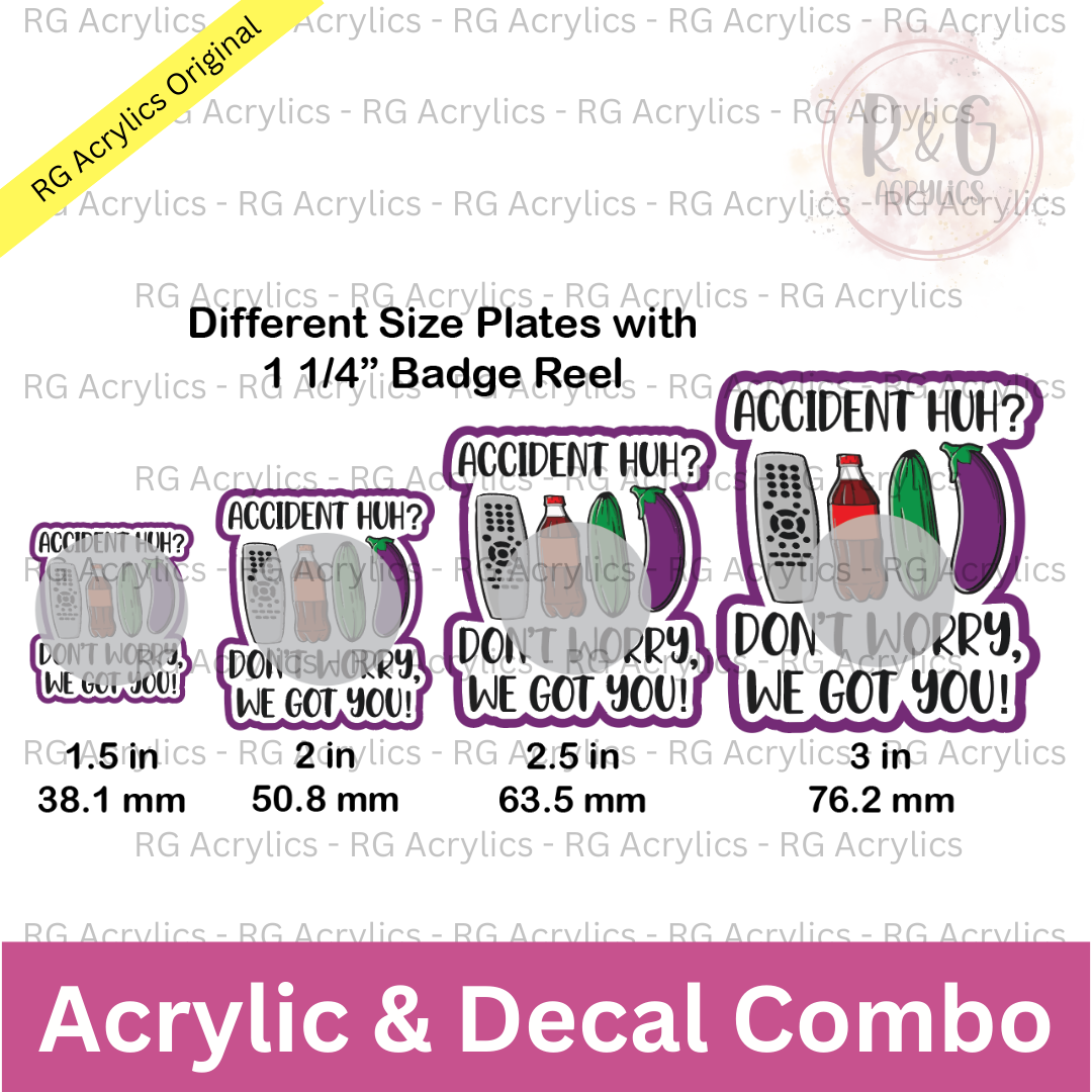 Accident Huh? - Sizing Options