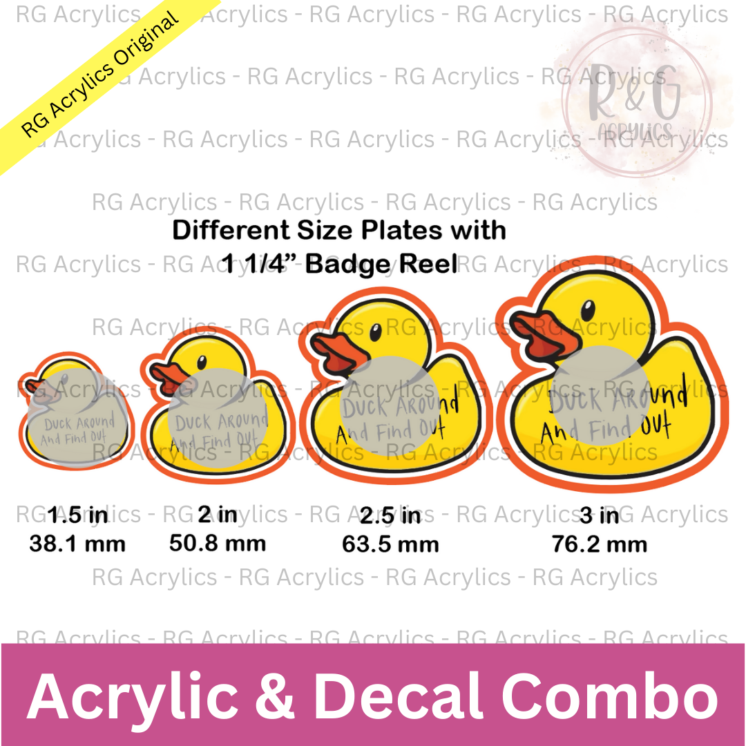 Duck Around And Find Out - Sizing Options