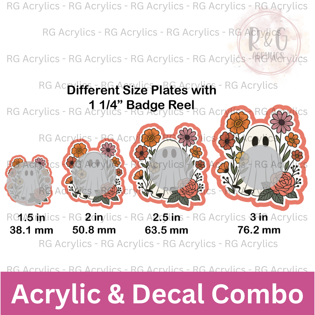Floral Ghost - Sizing Options