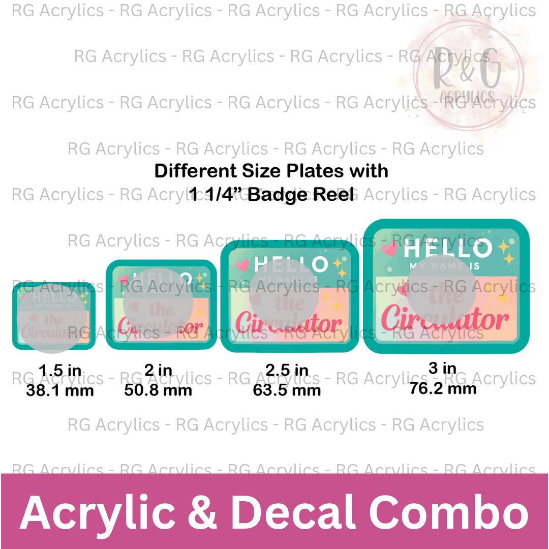 Hello My Name Is The Circulator - Sizing Options