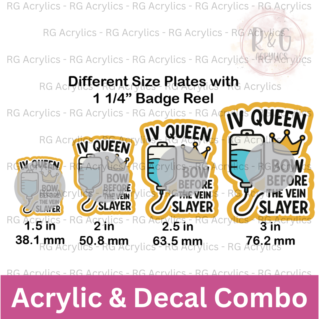 IV Queen - Sizing Options