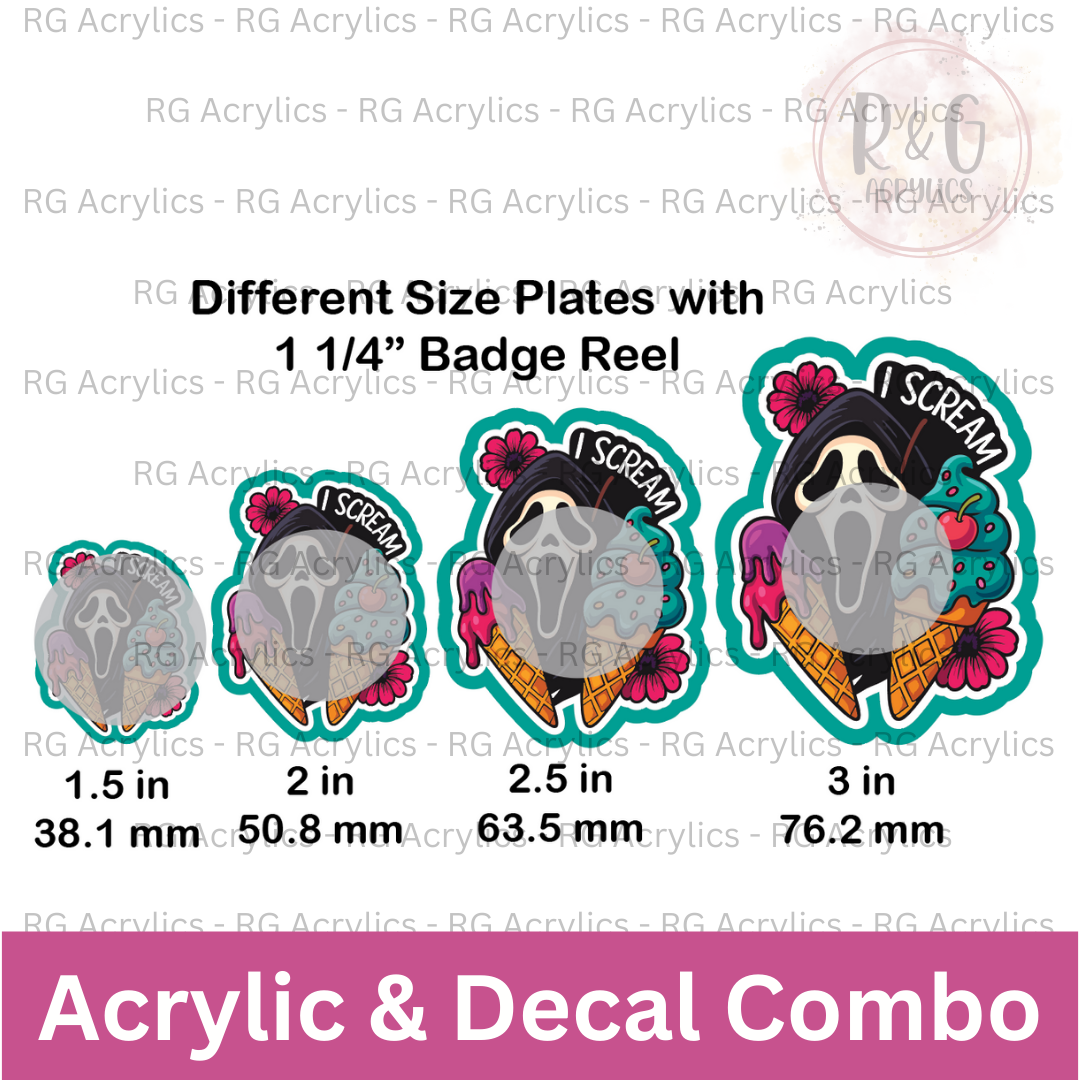 I Scream You Scream - Sizing Options