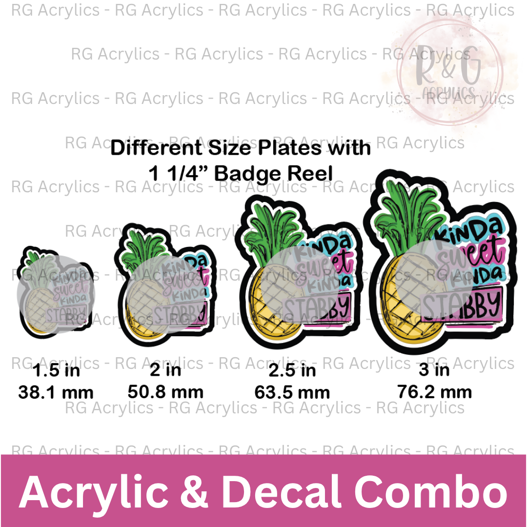 Kinda Sweet Kinda Stabby - Sizing Options