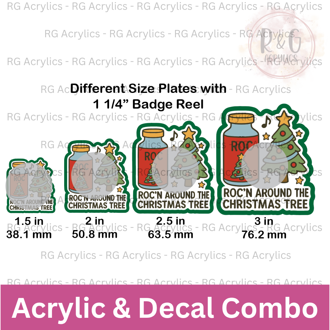 Roc N' Around The Christmas Tree - Sizing Options