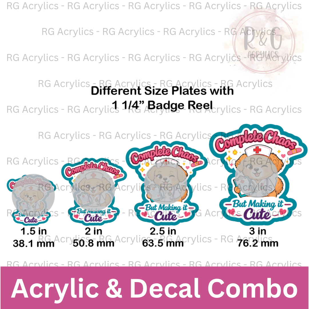 Complete Chaos But Making It Cute - Sizing Options