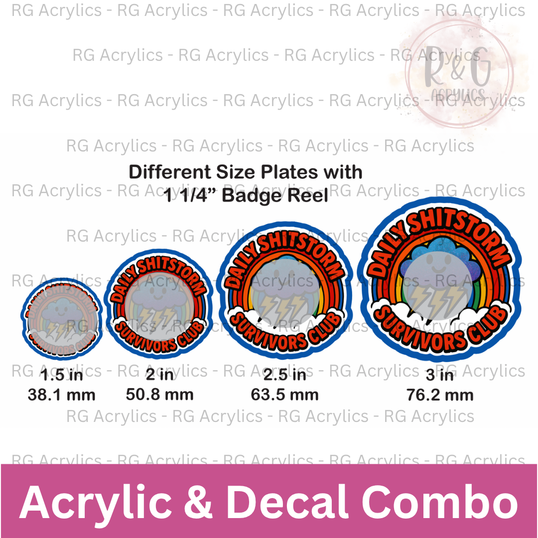 Daily Shitshow Survivors Club - Sizing Options