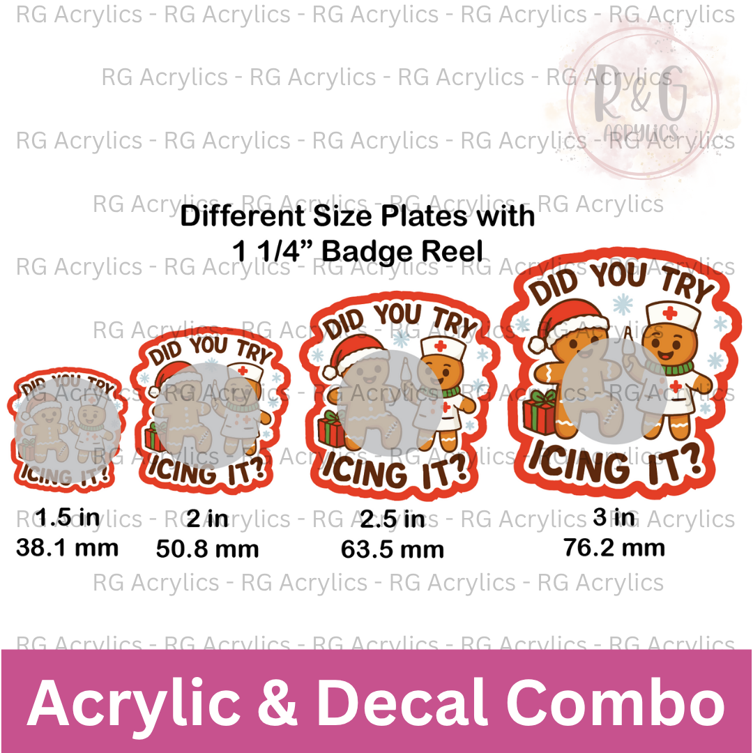 Did You Try Icing It? - Sizing Options