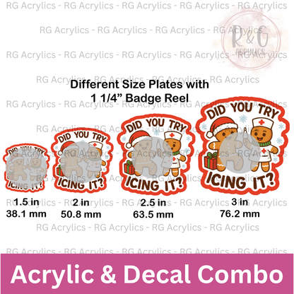 Did You Try Icing It? - Sizing Options