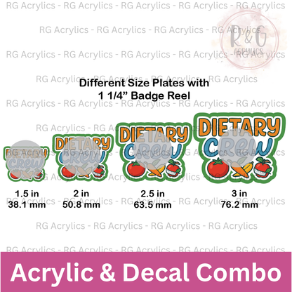 Dietary Crew - Small - Sizing Options