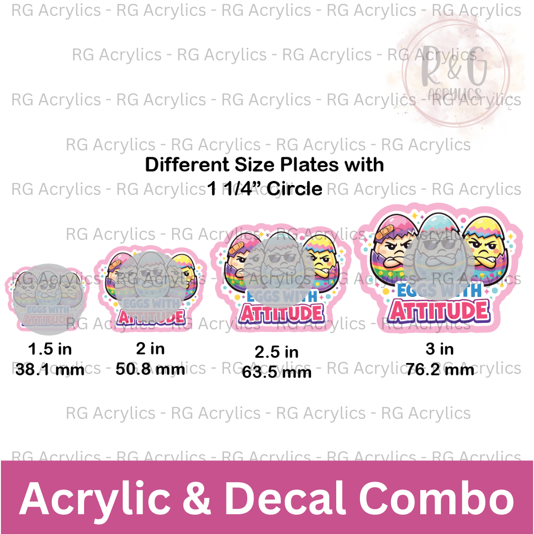 Eggs with Attitude  - Sizing Options