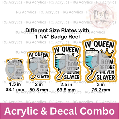 IV Queen - Sizing Options