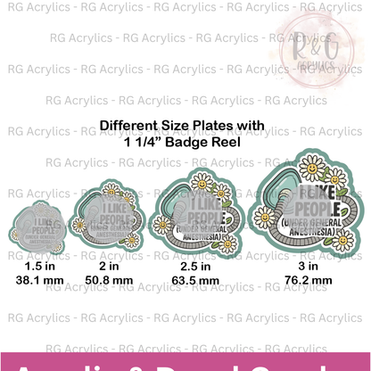 I Like People Under General Anesthesia - Sizing Options