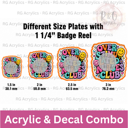 Over Stimulated Nurses Club - Sizing Options