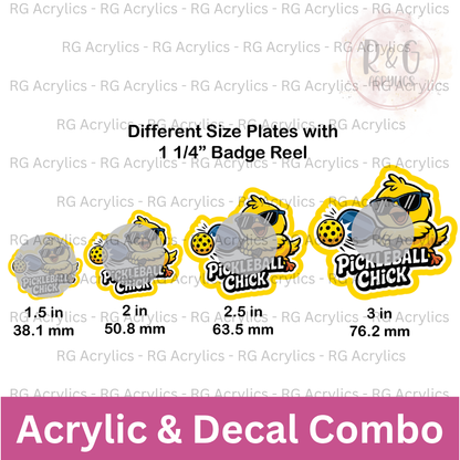 Pickleball Chick - Sizing Options