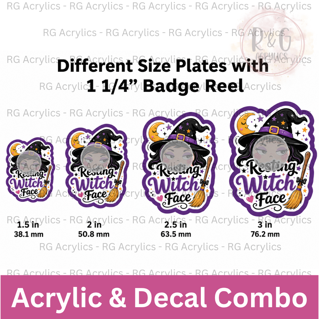 Resting Witch Face - Sizing Options