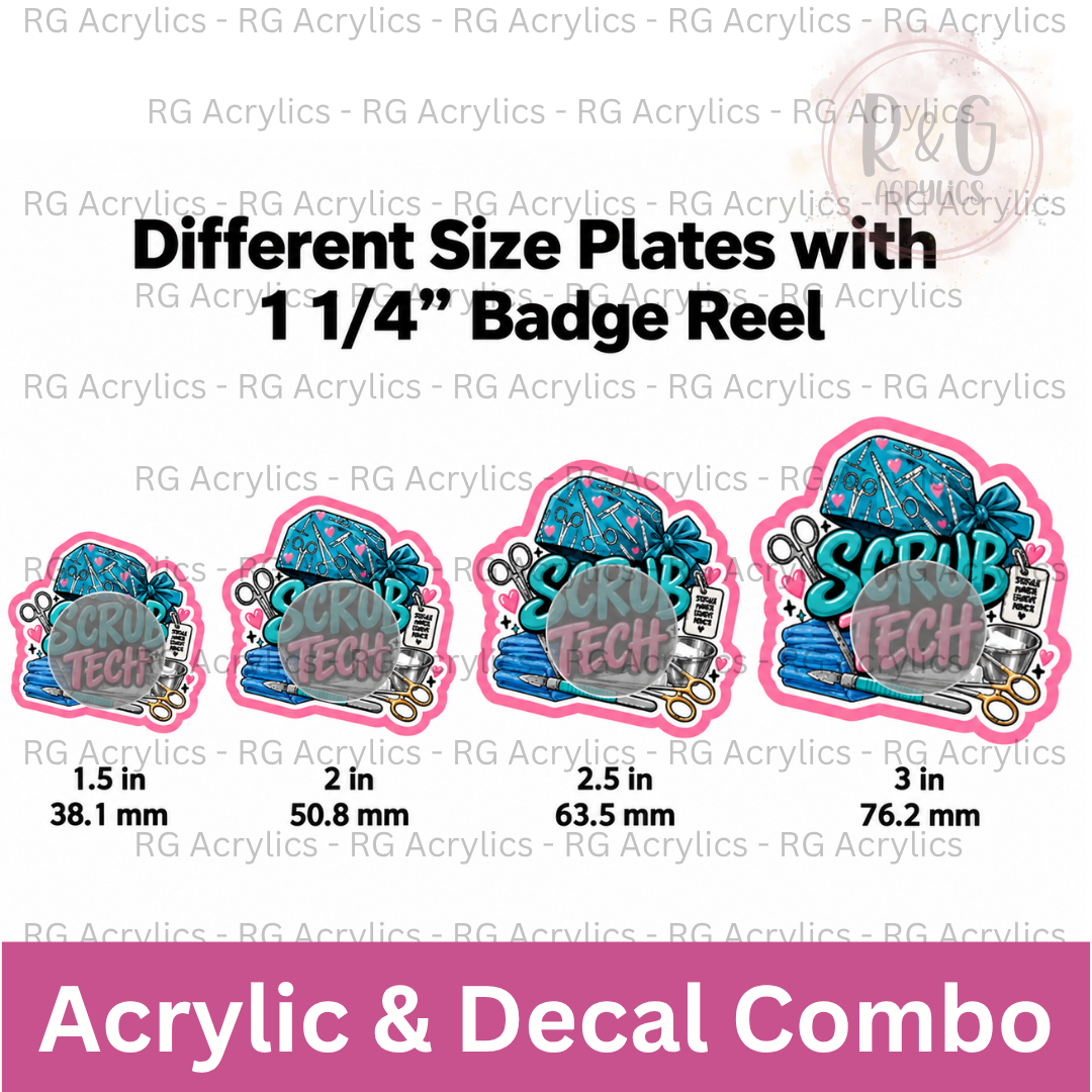 Scrub Tech V.2 - Sizing Options