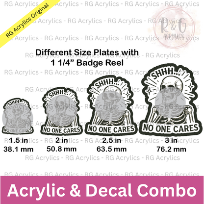 Shhh... No One Cares - Sizing Options