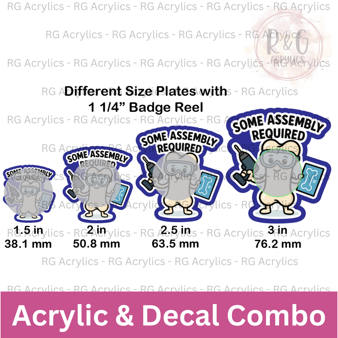 Some Assembly Required - Sizing Options