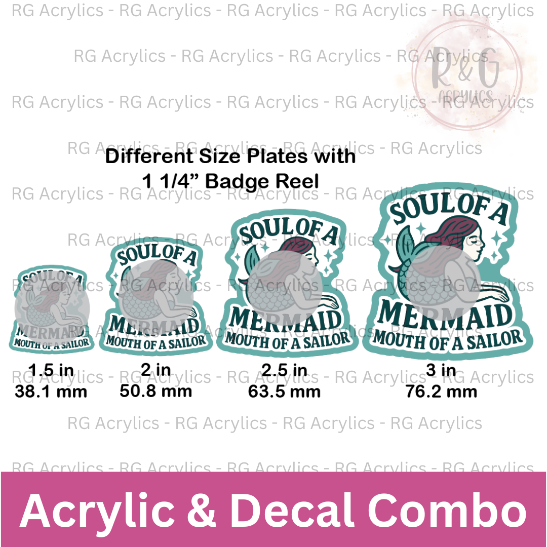 Sould Of A Mermaid - Sizing Options