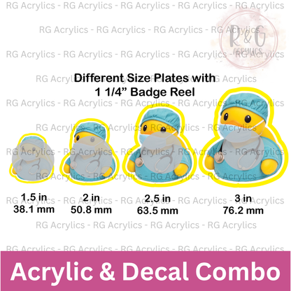 Surgical Ducks - Sizing Options