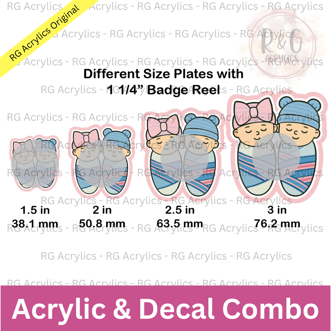 Swaddled Babies - Sizing Options