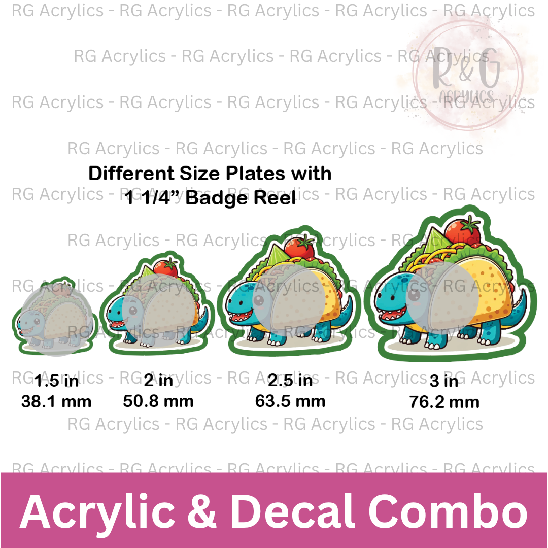Taco-saurus - Sizing Options
