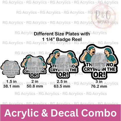 There's No Crying In The OR! - Sizing Options