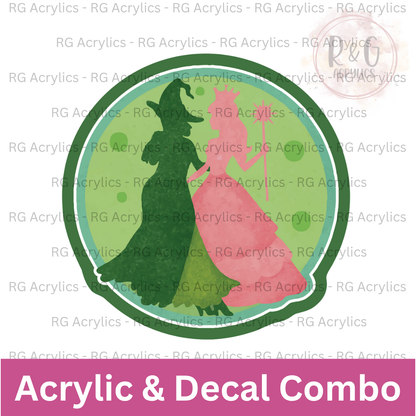 Wicked Friendship | Acrylic Blank & Vinyl Decal COMBO